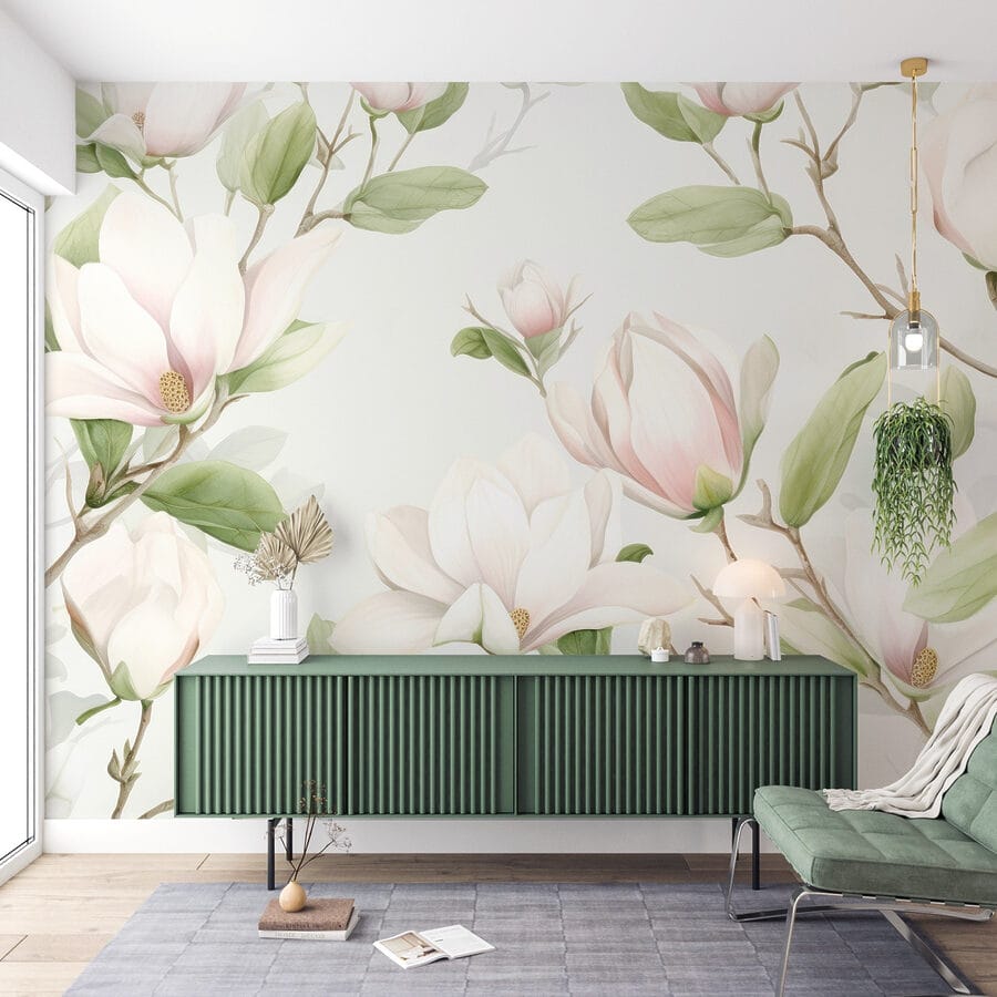 Delicate blooms in soft hues Delicate blooms in soft hues