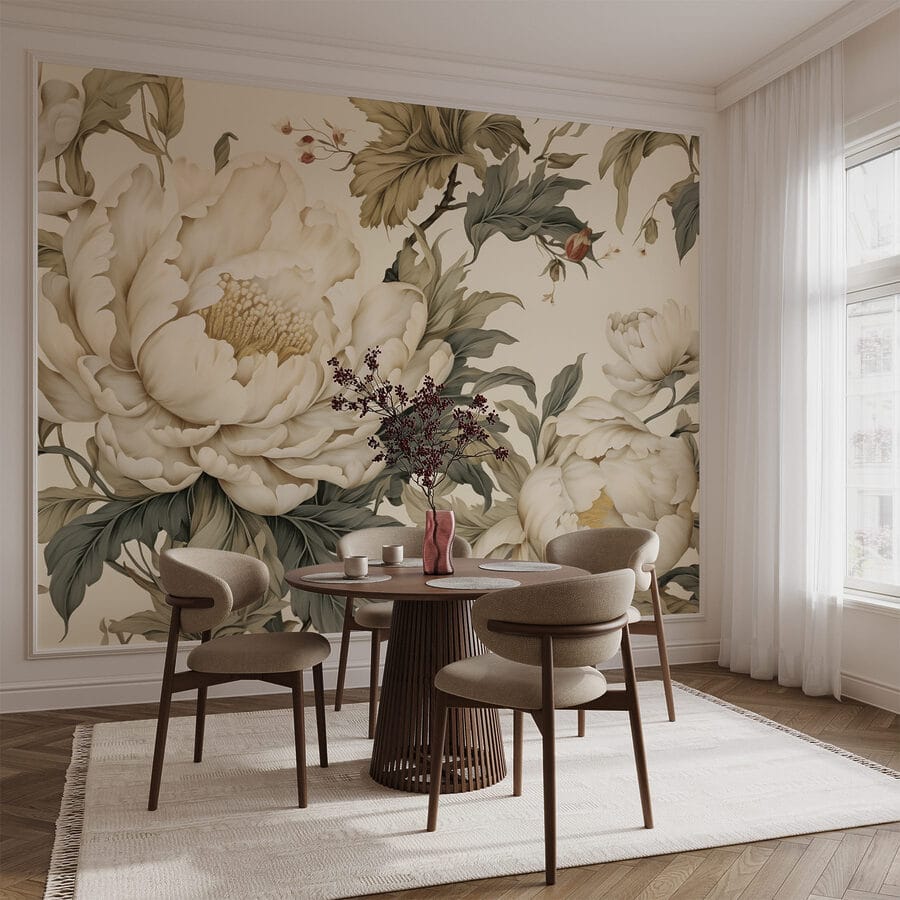 Elegant blooms in soft tones. Elegant blooms in soft tones.