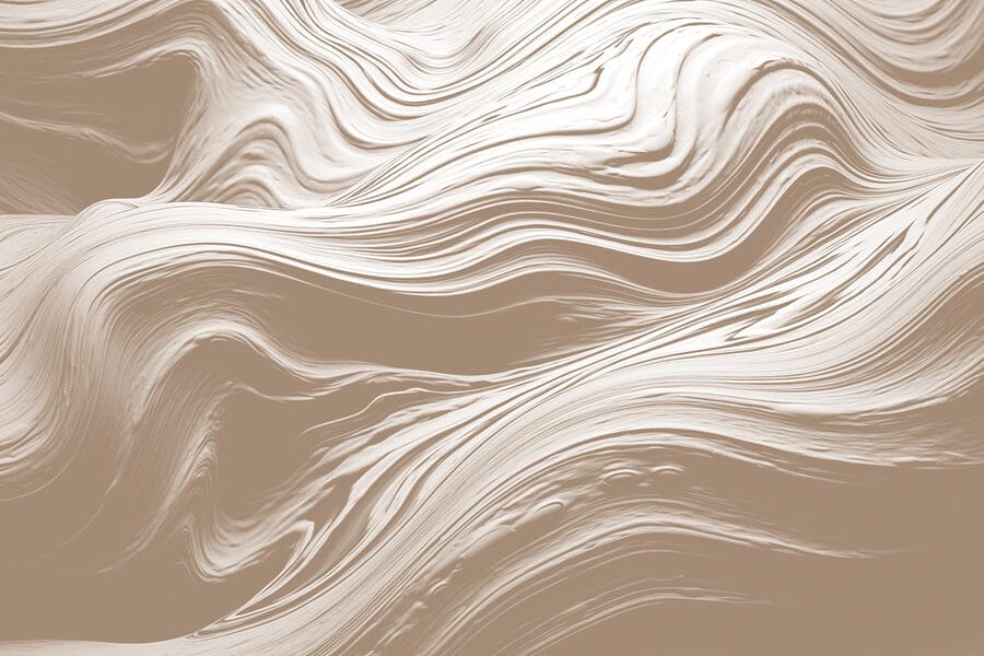 White swirls on a surface White swirls on a surface