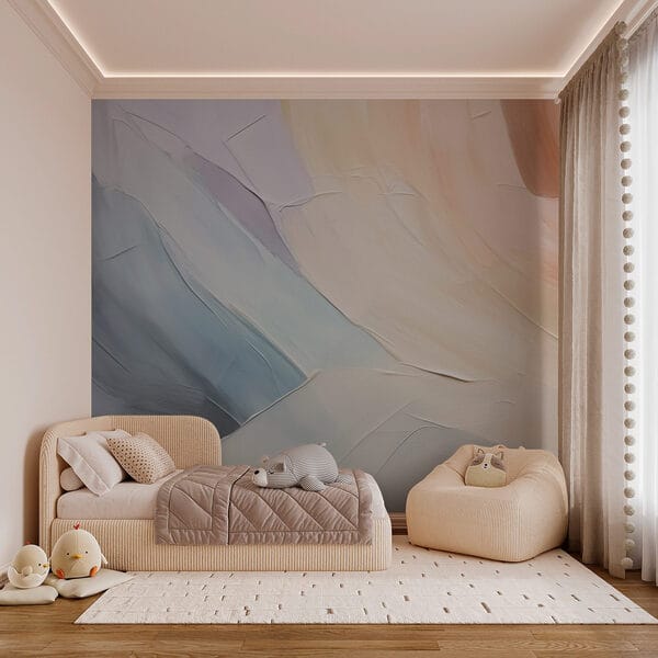 Abstract waves in soft colors. Abstract waves in soft colors.