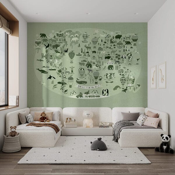 Map of the world Map of the world