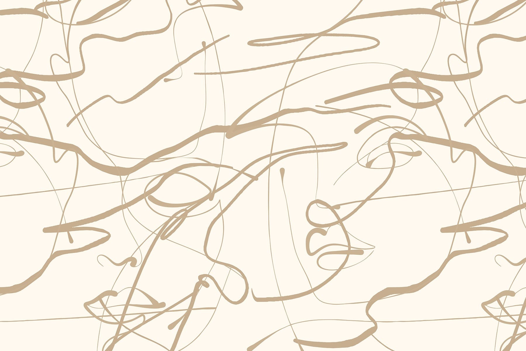 White background with brown lines White background with brown lines