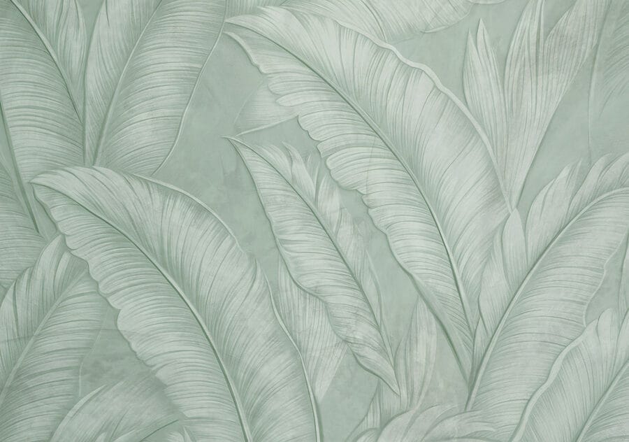 Serene green foliage in harmony Serene green foliage in harmony