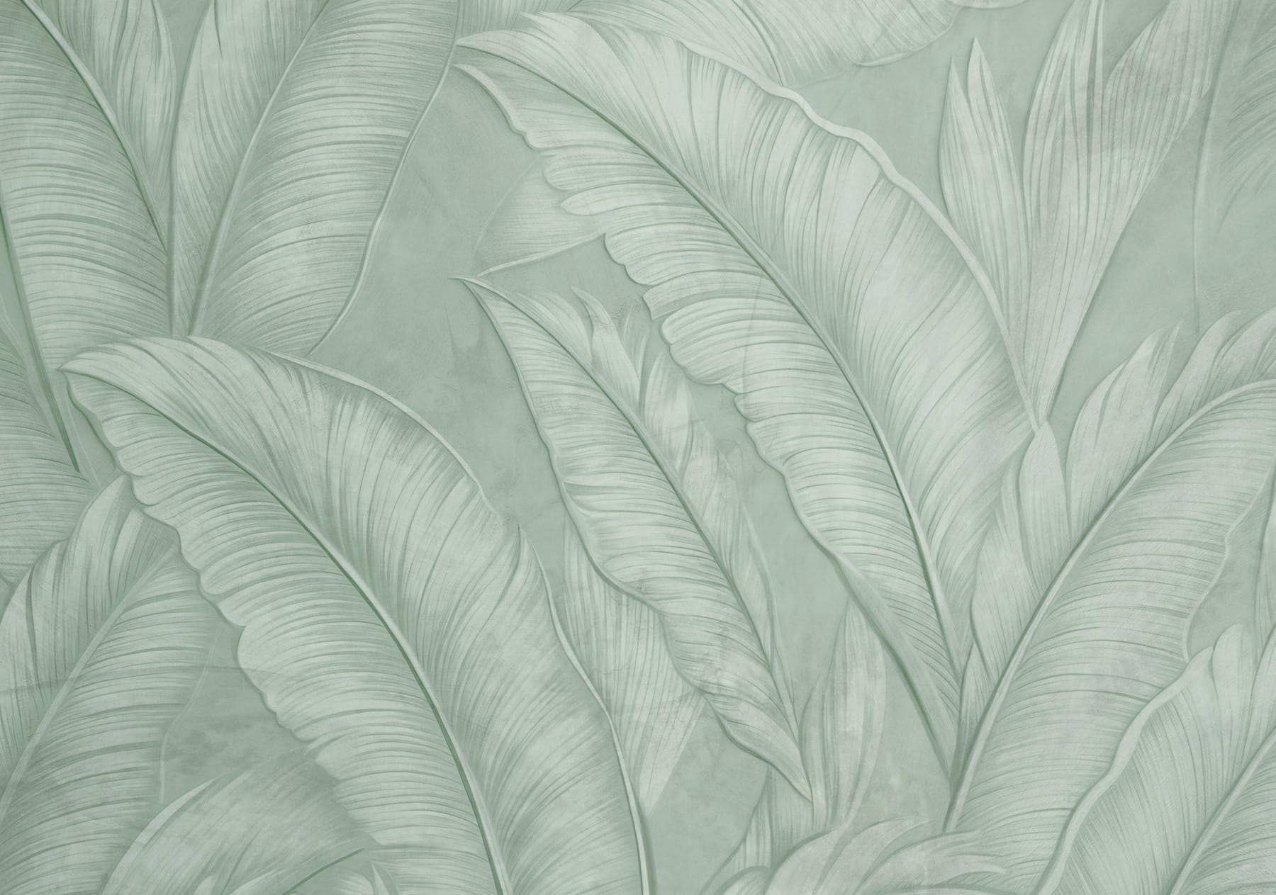 Serene green foliage in harmony