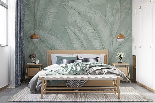 Serene green foliage in harmony Serene green foliage in harmony