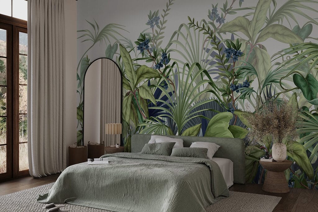 Lush greenery in vibrant display