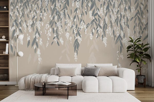 Delicate leaves in soft tones w08781pig1r 600x400 - Delicate leaves in soft tones