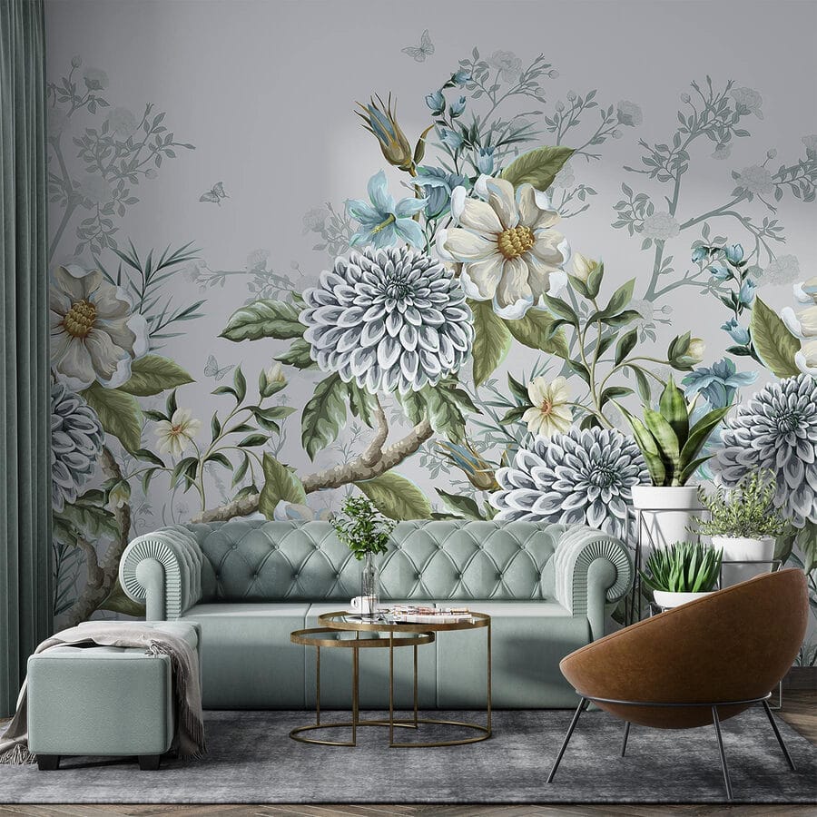 Delicate floral arrangement in soft hues Delicate floral arrangement in soft hues