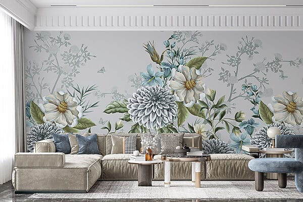Delicate floral arrangement in soft hues Delicate floral arrangement in soft hues