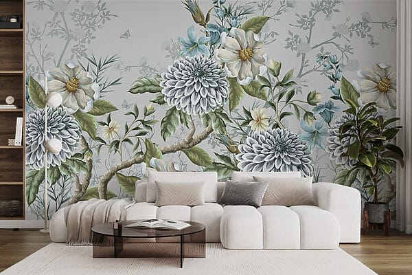Delicate floral arrangement in soft hues Delicate floral arrangement in soft hues