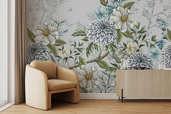 Delicate floral arrangement in soft hues Delicate floral arrangement in soft hues