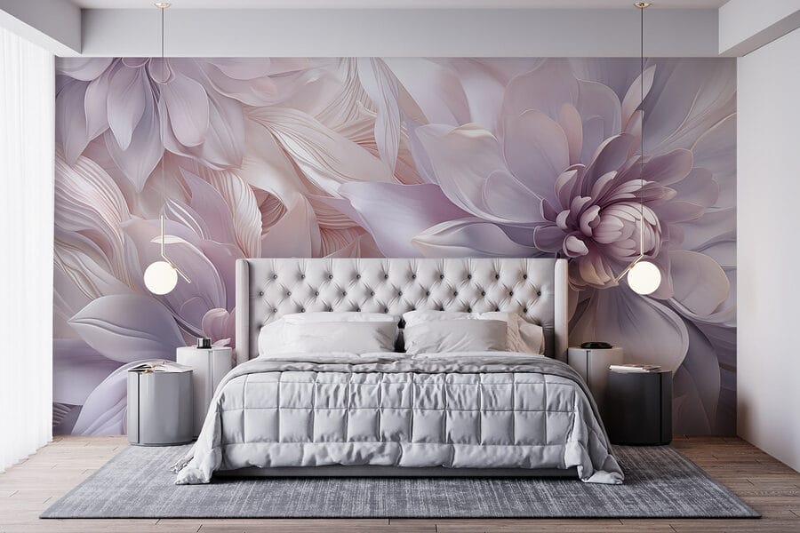 Group of flowers with petals Group of flowers with petals