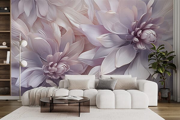 Group of flowers with petals Group of flowers with petals