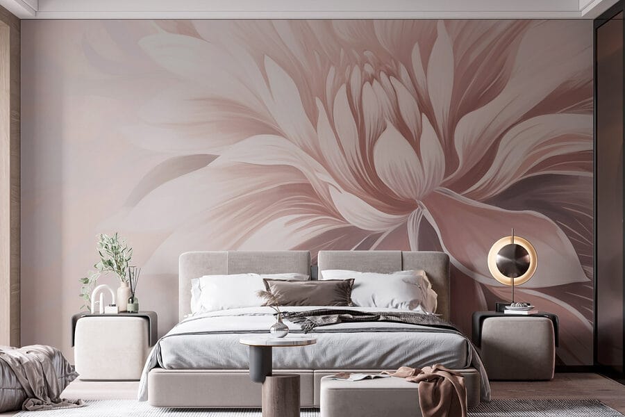 Soft petals in gentle hues.
