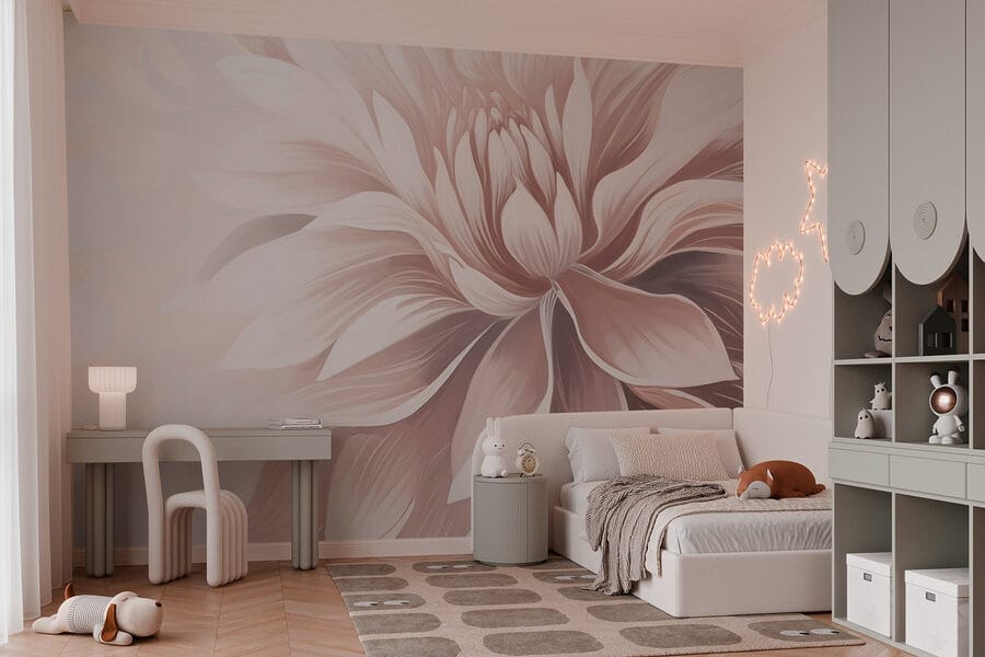 Soft petals in gentle hues.