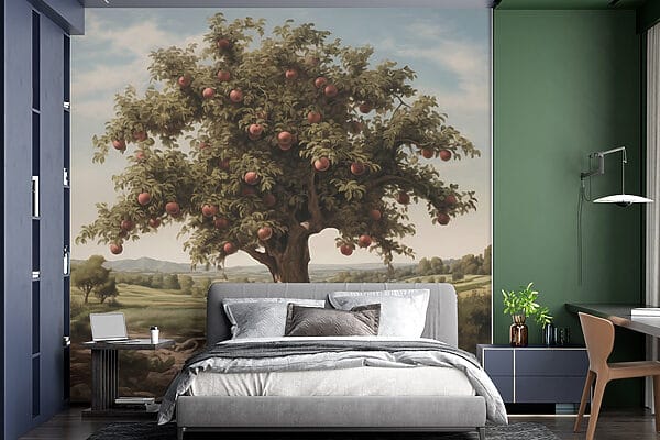 Tree with apples on it Tree with apples on it