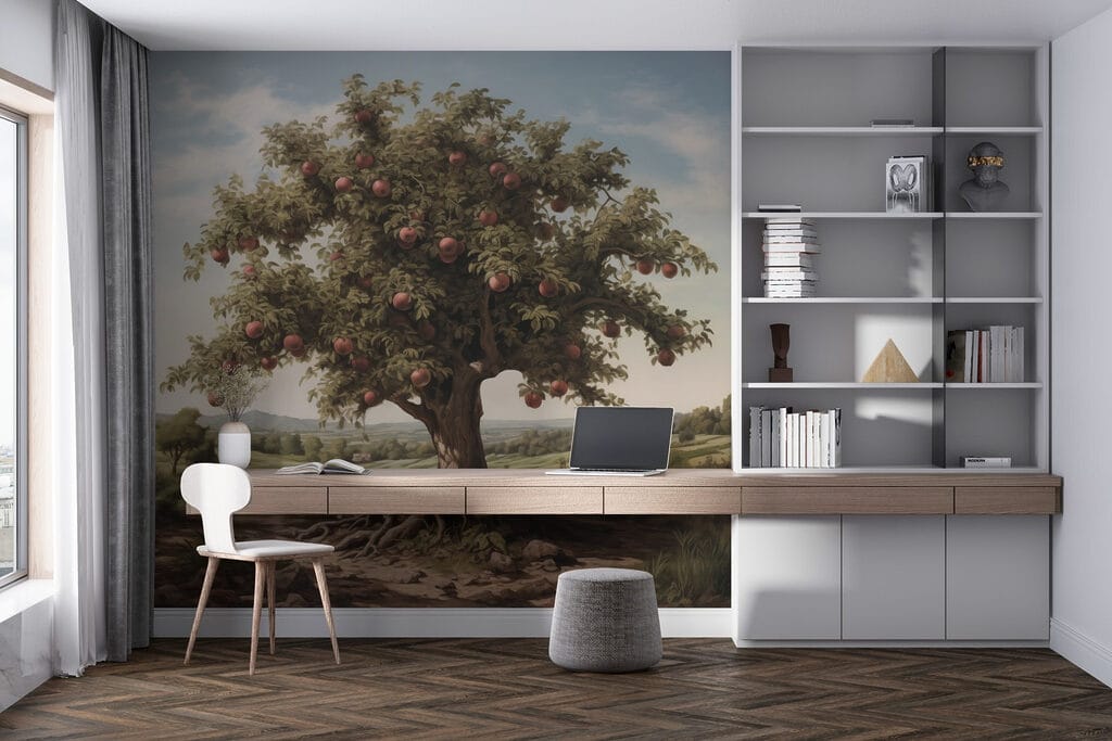 Tree with apples on it Tree with apples on it