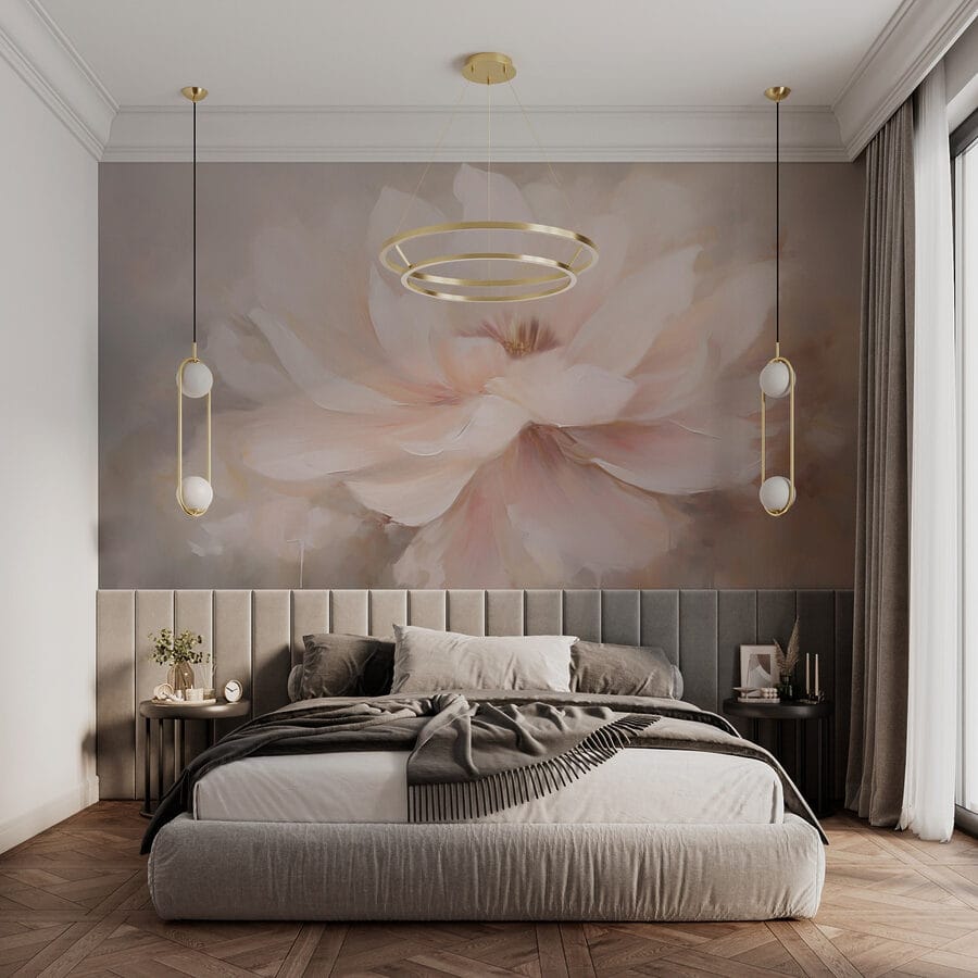 Wall murals Painting of a flower