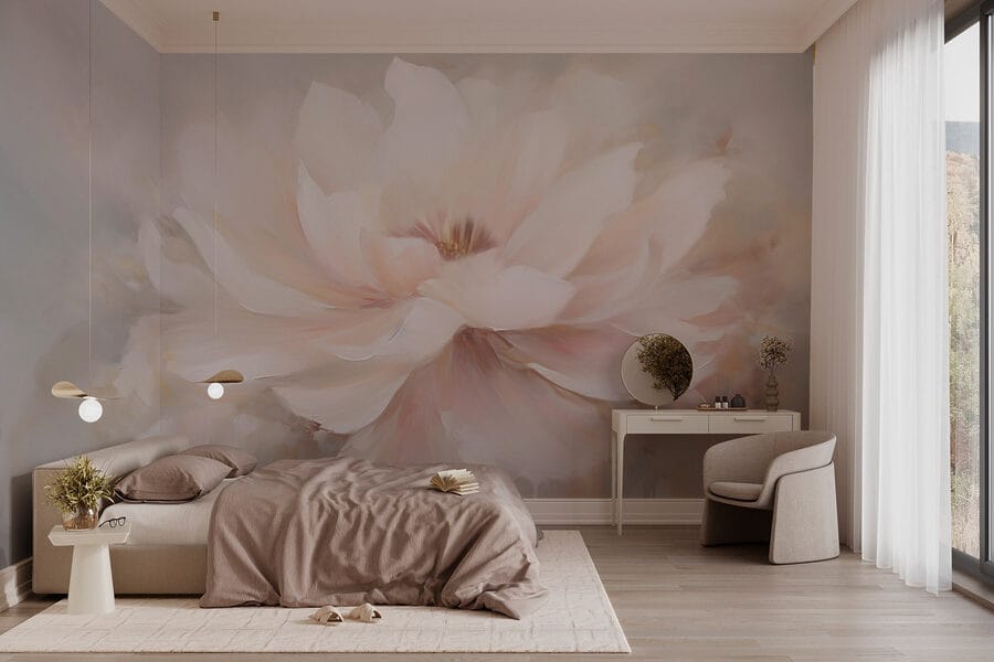 Wall murals Painting of a flower - Image 2