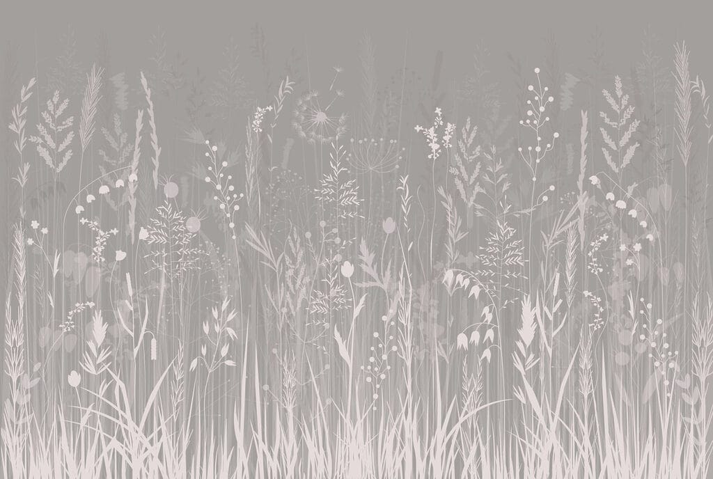 Field of grass with flowers Field of grass with flowers