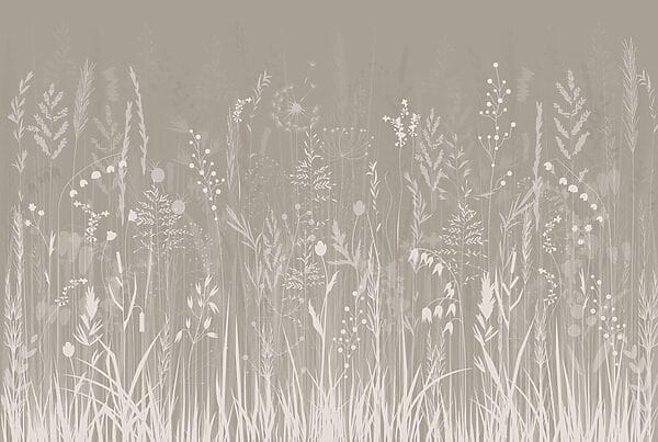 Field of grass and flowers Field of grass and flowers