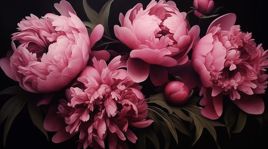 Elegant pink petals in harmony.