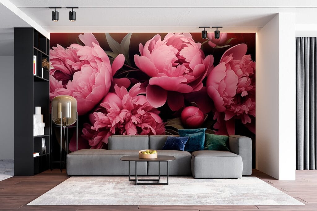 Elegant pink petals in harmony