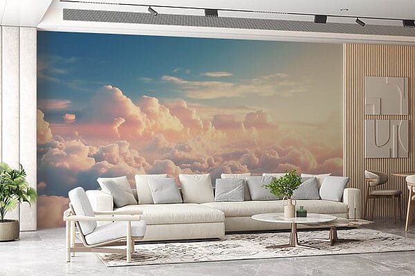 Clouds in the sky Wall murals Clouds in the sky