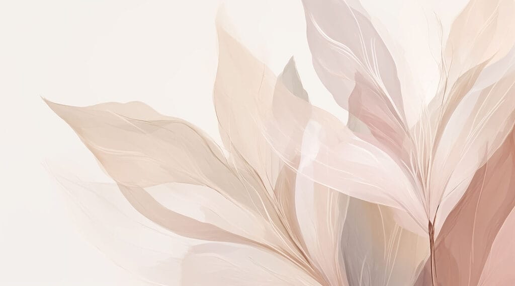 Dreamy pastel leaf compositions. Dreamy pastel leaf compositions.