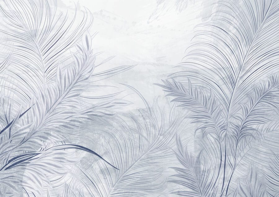 Nature's calming, soft palm leaves Nature's calming, soft palm leaves