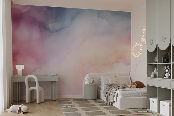 Dreamy colors blend in harmony. Dreamy colors blend in harmony.