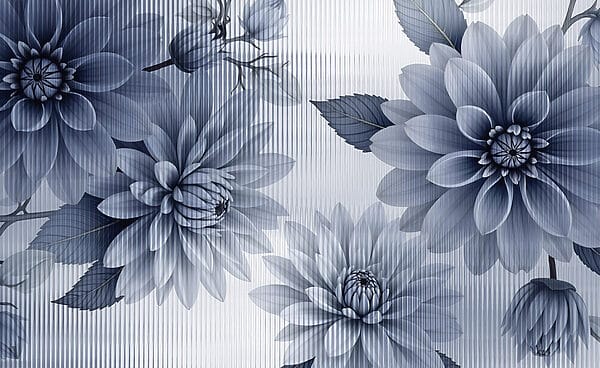 Delicate blooms in soft hues Delicate blooms in soft hues