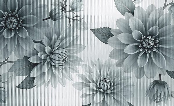 Delicate blooms in muted tones Delicate blooms in muted tones