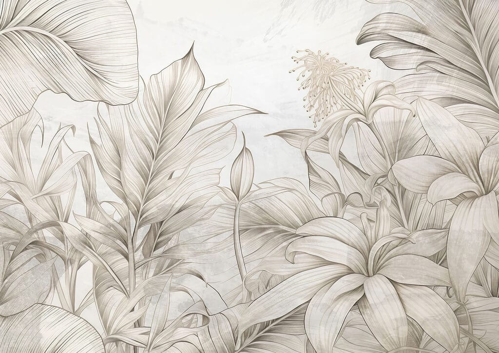 Nature's embrace in monochrome hues. Nature's embrace in monochrome hues.