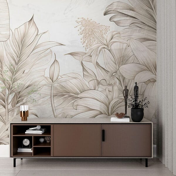 Nature's embrace in monochrome hues. Nature's embrace in monochrome hues.