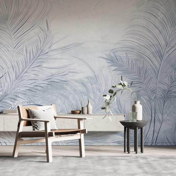 Nature's calming, soft palm leaves Nature's calming, soft palm leaves