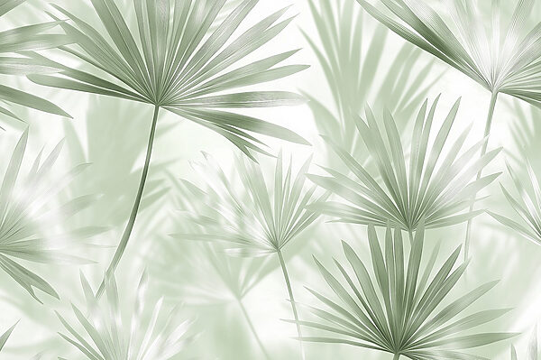 Soft green leaves dance in light. Soft green leaves dance in light.