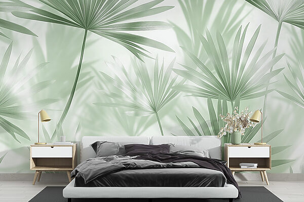 Soft green leaves dance in light. Soft green leaves dance in light.