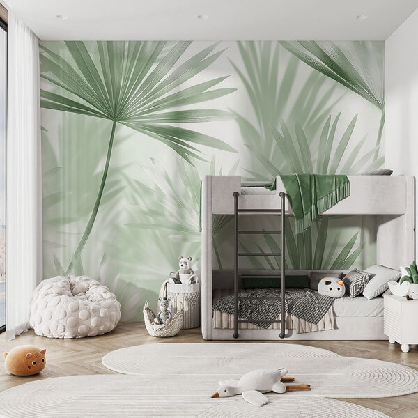 Soft green leaves dance in light. Soft green leaves dance in light.