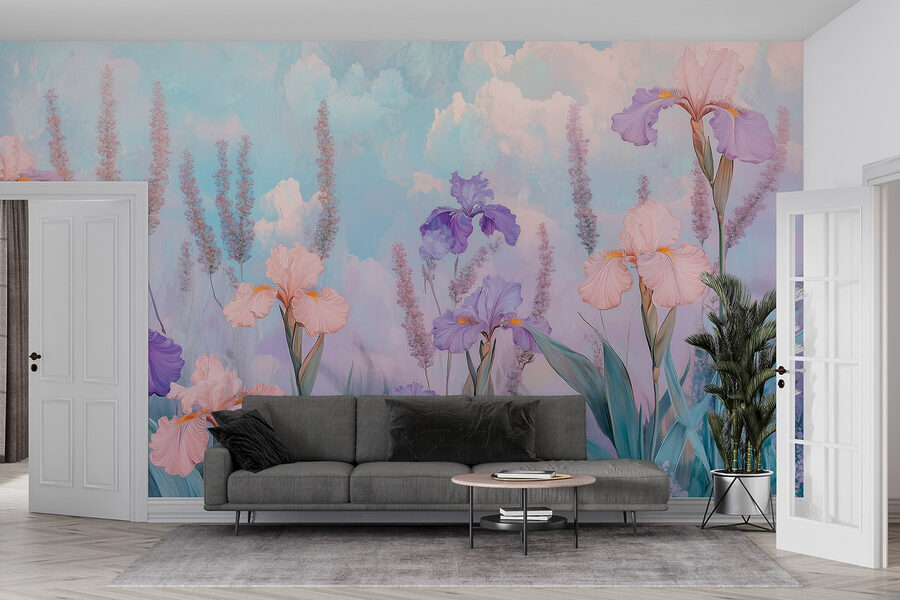 Painting of flowers and plants Painting of flowers and plants