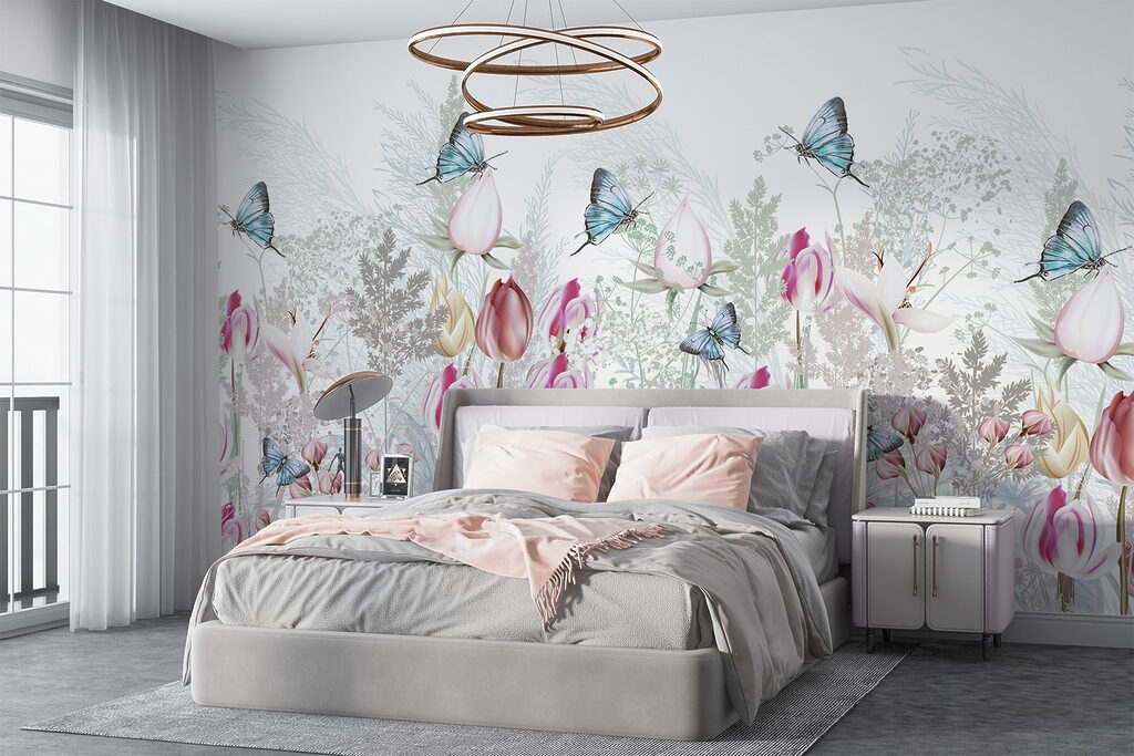 Fluttering butterflies among blooming flowers w08834pib4r 1024x683 - Fluttering butterflies among blooming flowers