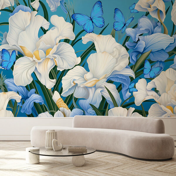 Beautiful blooms and vibrant butterflies. Beautiful blooms and vibrant butterflies.