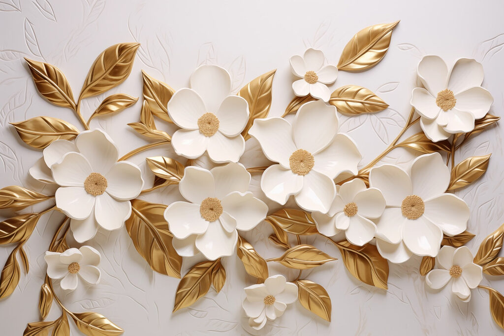 Elegant floral decor with soft colors. Elegant floral decor with soft colors.