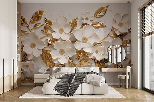 Elegant floral decor with soft colors. Elegant floral decor with soft colors.
