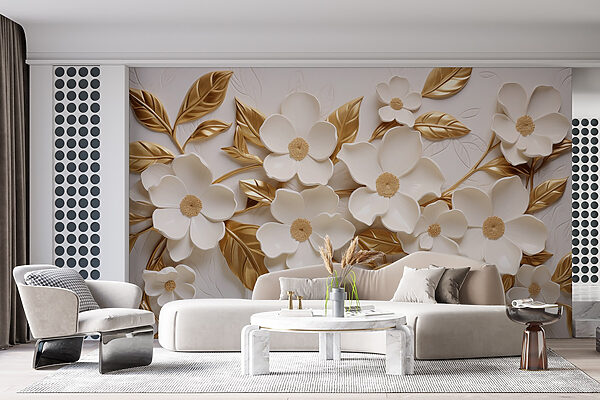 Elegant floral decor with soft colors. Elegant floral decor with soft colors.