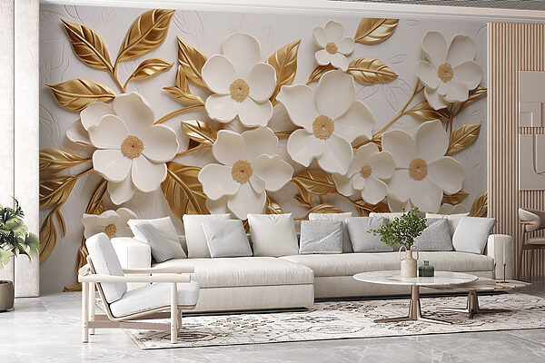 Elegant floral decor with soft colors. Elegant floral decor with soft colors.