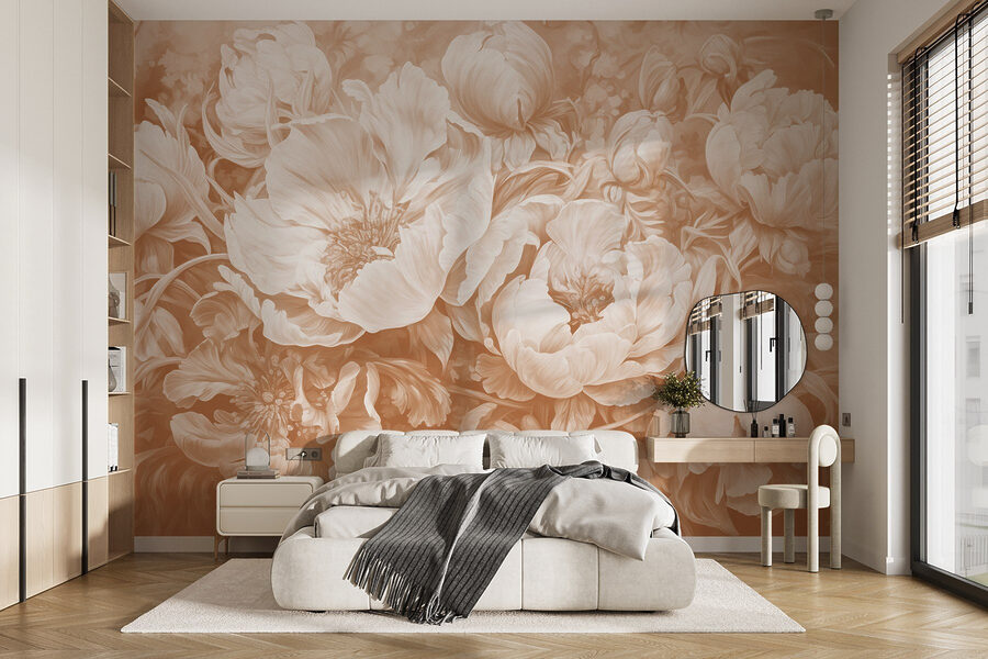 Delicate petals in soft hues.