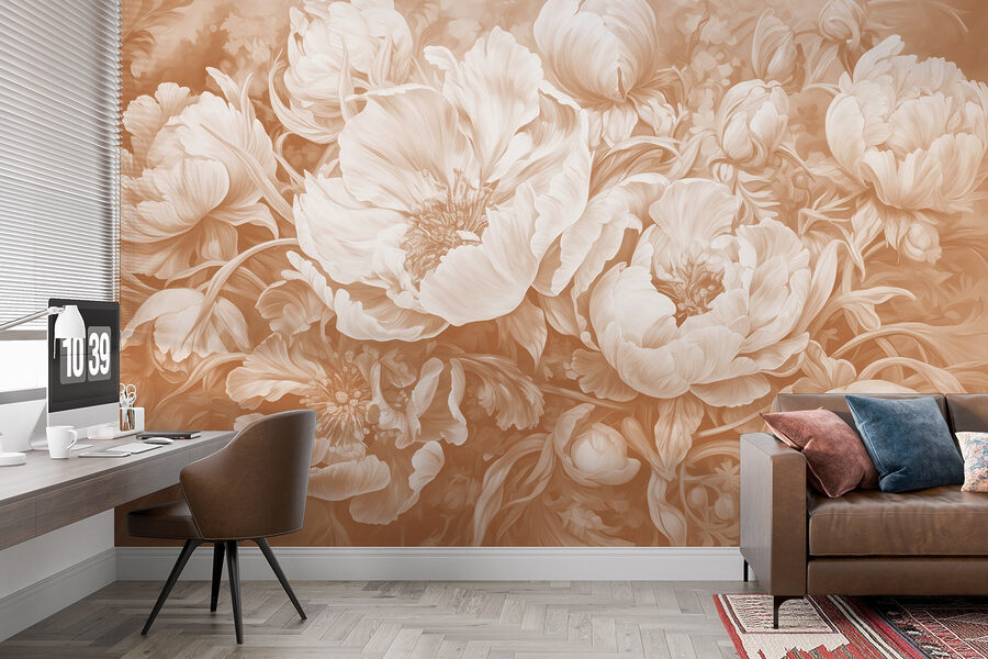 Delicate petals in soft hues.