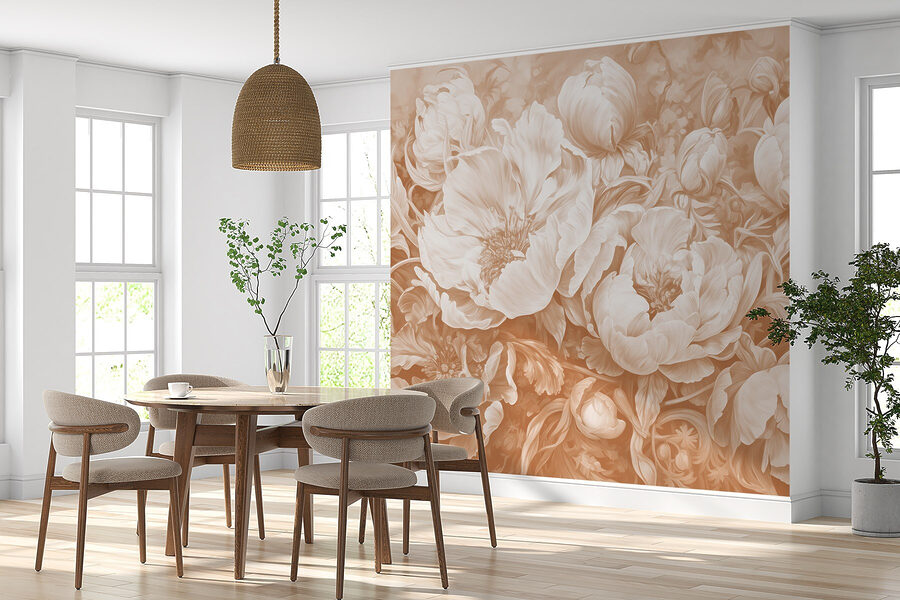 Delicate petals in soft hues.