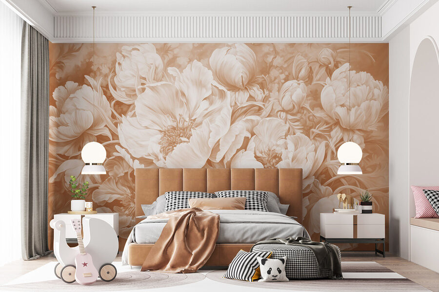 Delicate petals in soft hues.